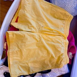 Vans Black and Orange Relaxed Fit Shorts